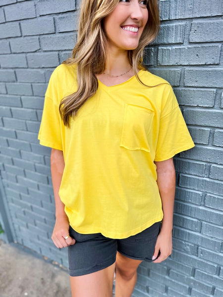 The Dreamy Tee - Yellow