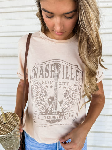 The Nashville Angel Graphic Tee