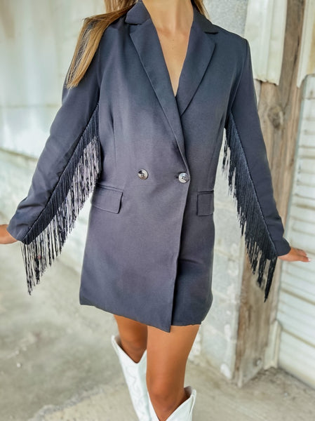 The Strictly Business Blazer Dress/Jacket