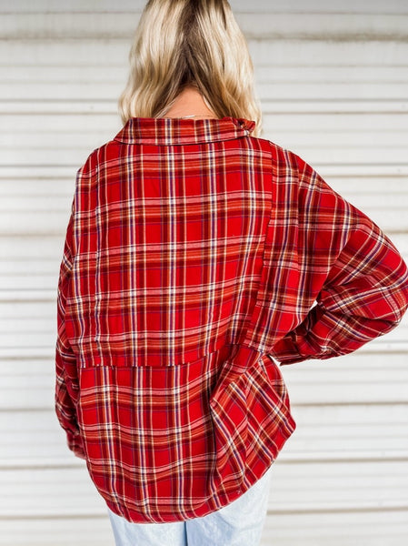The Scarecrow Flannel Top