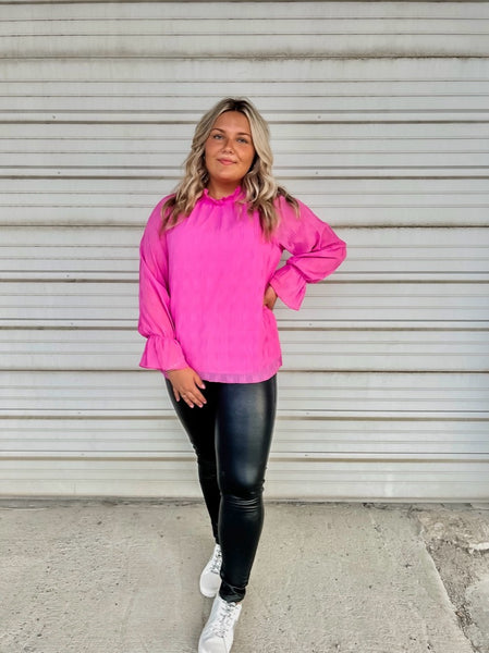 The Boss Lady Top - Pink