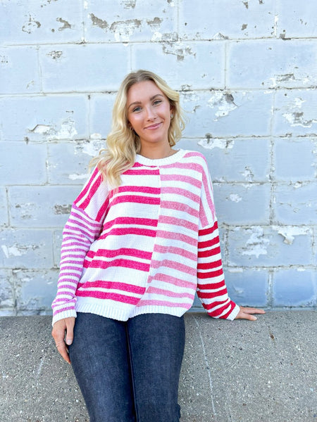 The Simply Striped Sweater S-2XL