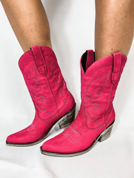 The Pink Panche Boot