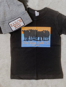 Dirty River Cattle Co Tee - Kids