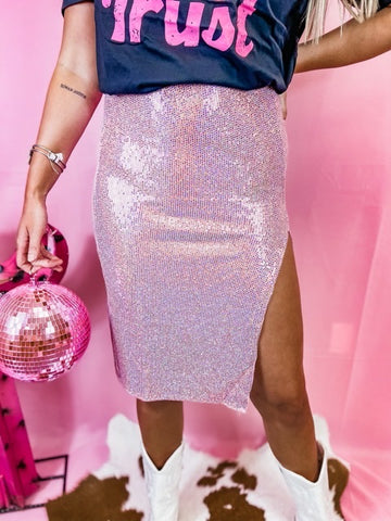 The Loretta Skirt - Pink