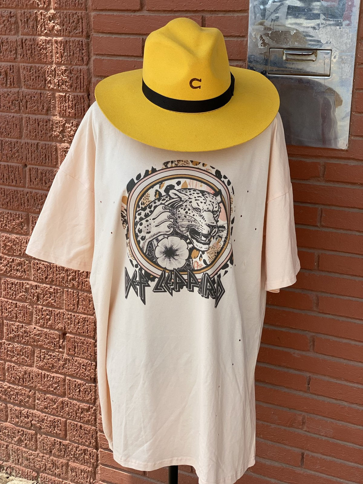 Leopard Tshirt Dress
