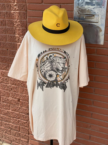 Leopard Tshirt Dress