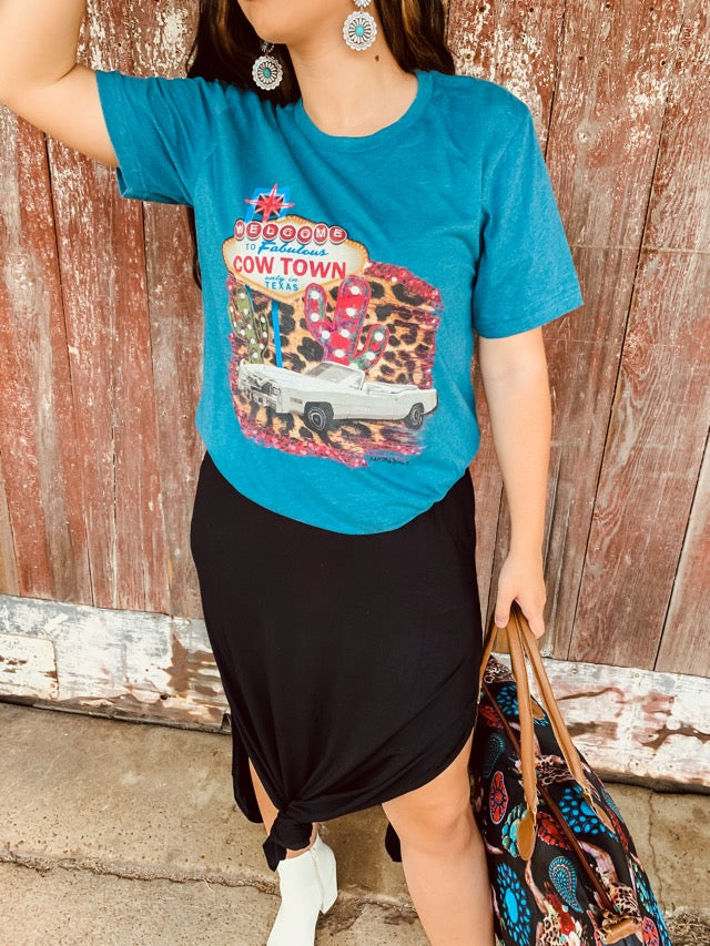Welcome to Cowtown tee