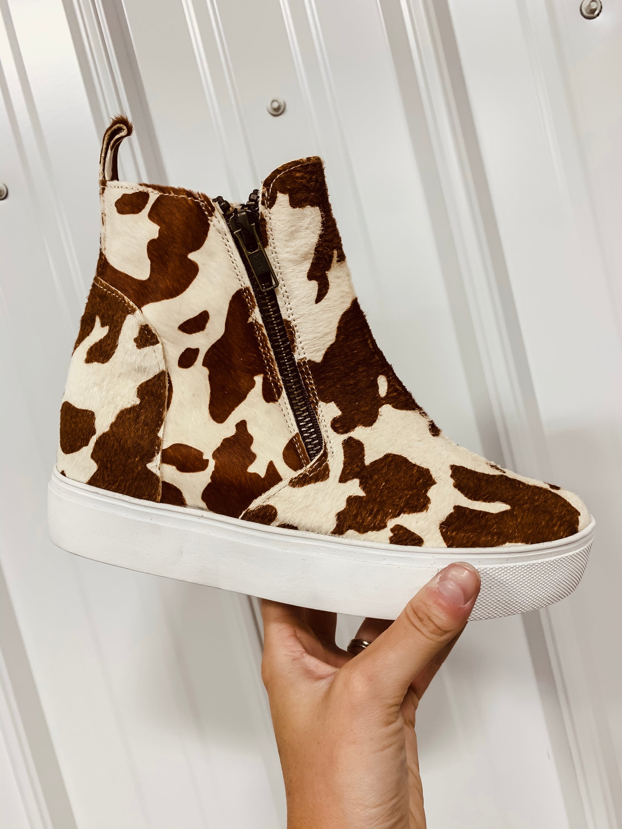 Amber Wedge High Tops