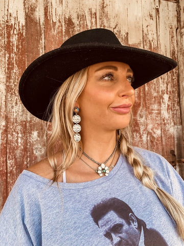 Buffalo Coin Earrings