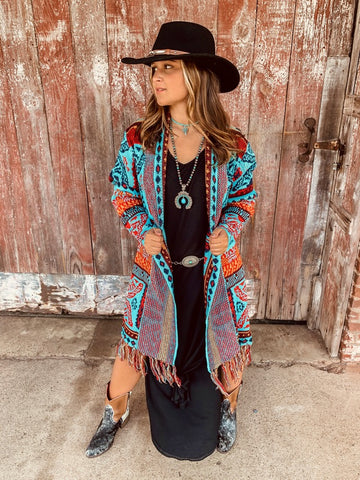Turquoise Cardigan