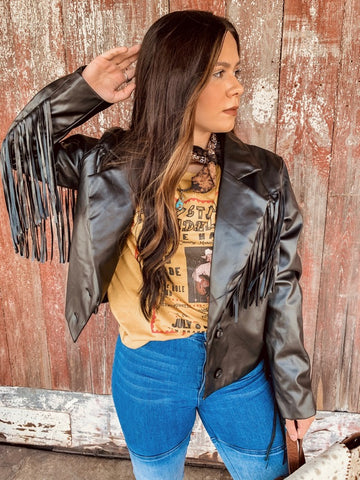 The Casey Fringe Jacket